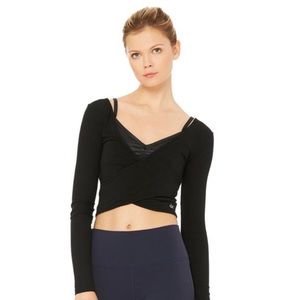 Alo Yoga Amelia Long Sleeve Crop